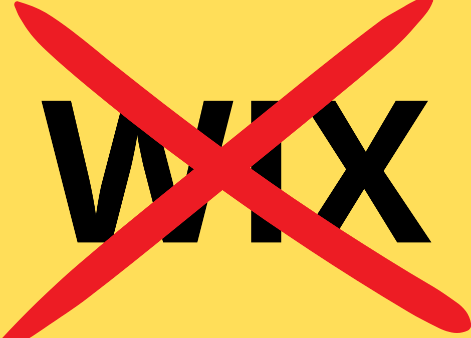 Pourquoi vous devriez éviter d’utiliser Wix pour votre site web professionnel